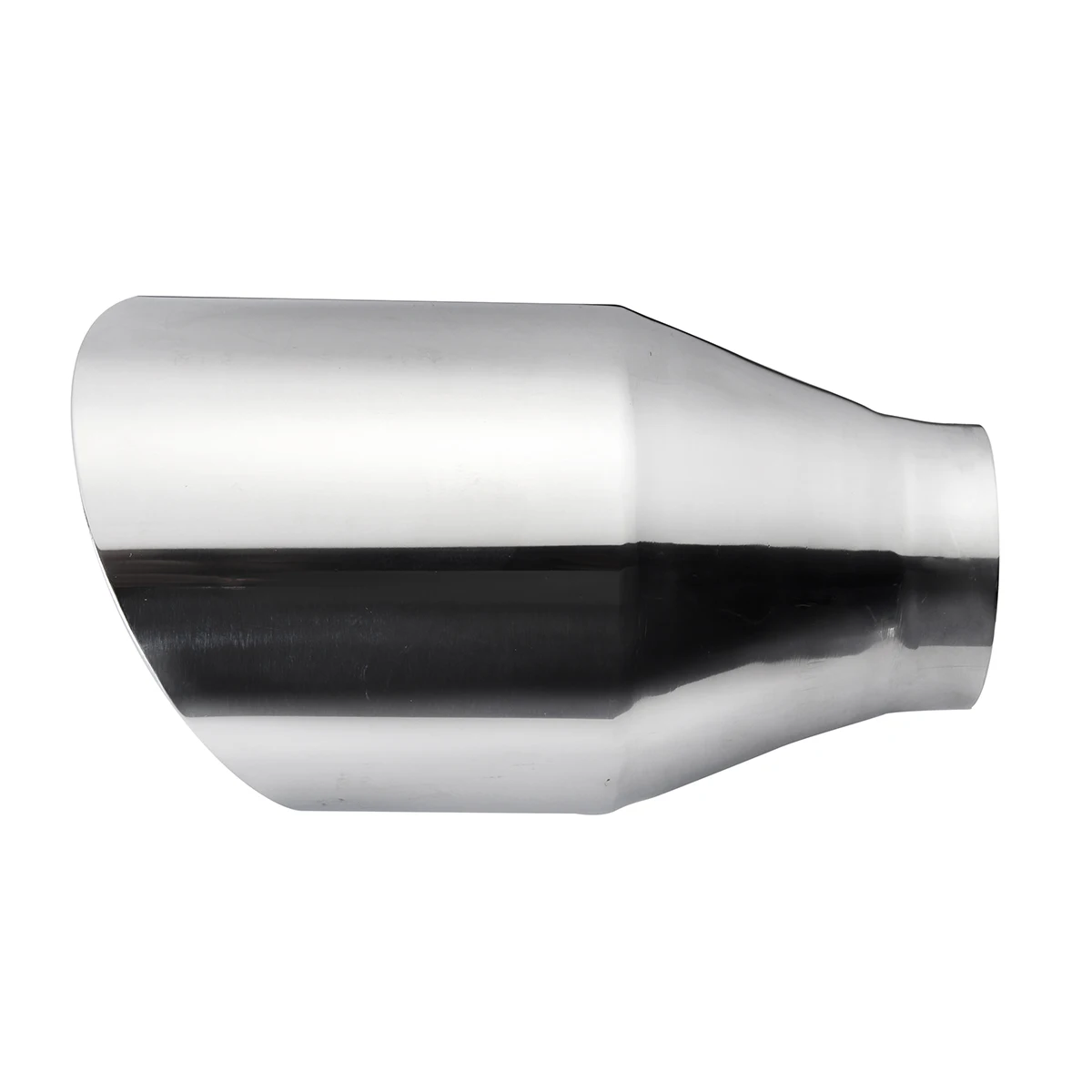 57mm-101mm Stainless Steel Car Exhaust Muffler Pipe Dual Wall Muffler Tip Exhaust System Universal