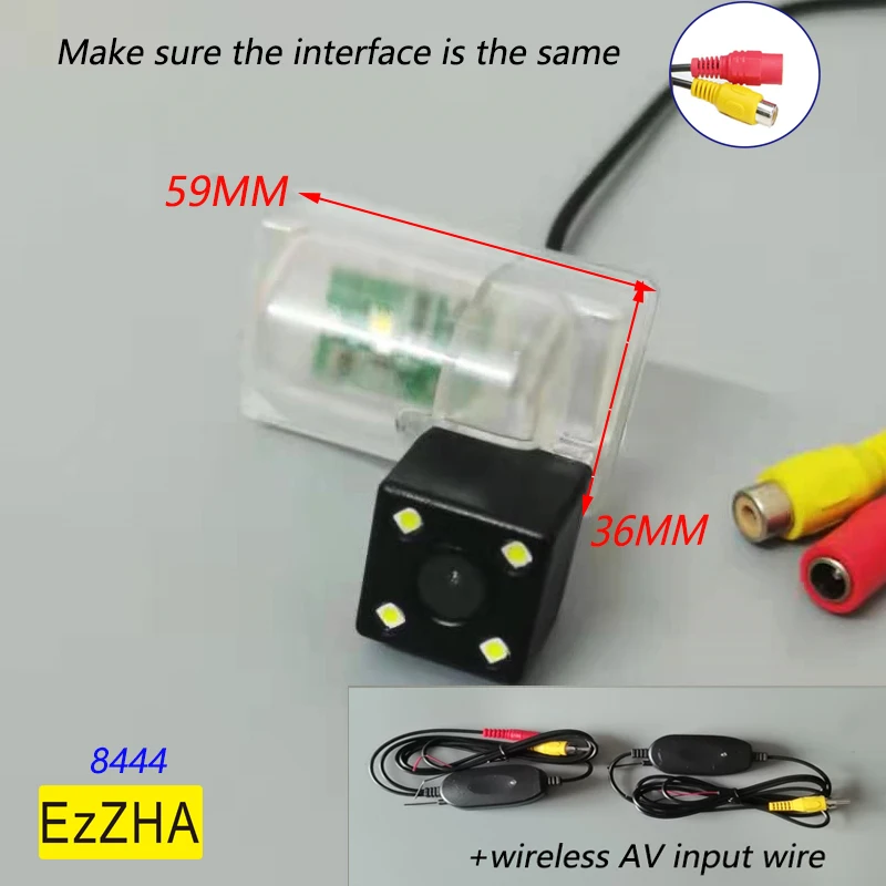 

Car Parking Rear View Camera For Mazda CX9 CX-9 / CX5 CX-5 2019 2020 Vehicle Accessories Reverse Back Up car Camera 4 LED light