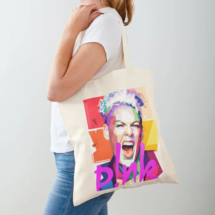 

2023 pink summer tour carnivalz Tote Bag woman shopping bag Fabric bag hand ladies eco folding