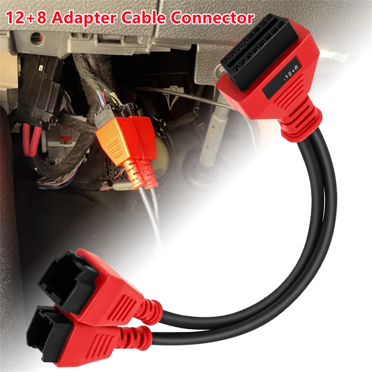 

12+8 Universal Adapter Cable bypass Fit For Chryslers Security Gateway Module Work with Autel DS808 Maxisys & LAUNCH X431 seriel