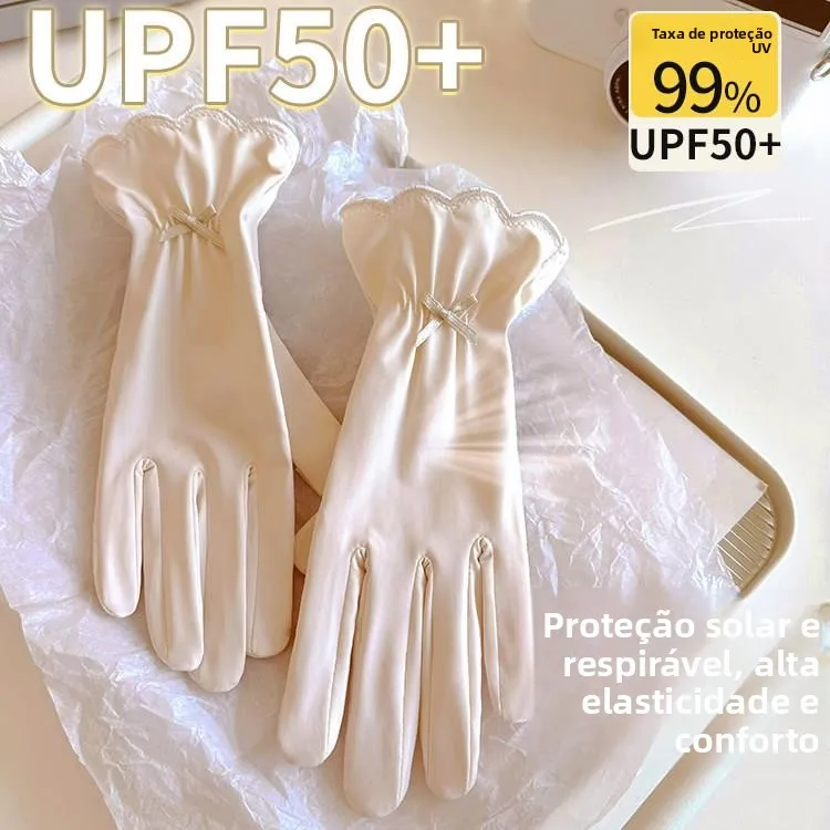 新しい-upf50-アイスシルク日焼け防止手袋女性用薄型夏用運転-uv-耐性屋外サイクリング滑り止めタッチスクリーン