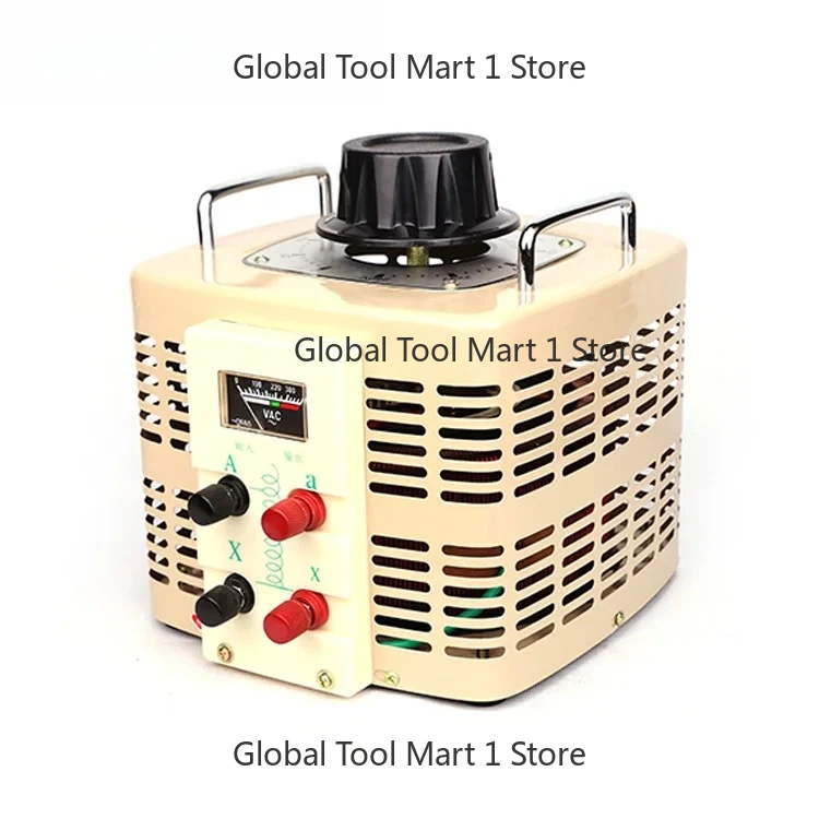 TDG-C2 Series 5KVA Ac Single Phase Variac Autotransformer / Contact Voltage Regulator