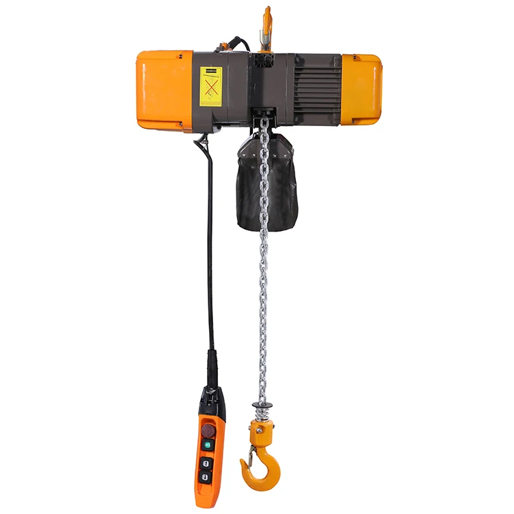 2Ton Hook Type Double Speed Electric Chain Hoist Grua De Cadena Electrica for Garage Door