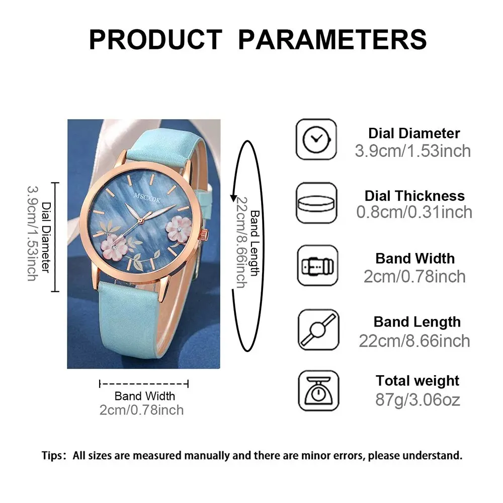 Fashion Women Watches Glasses Wallet Set Casual Leather Belt Quartz Wristwatches Ladies Bow Wallet Sunglasses Montre Femme