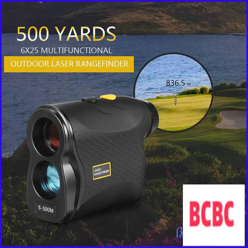 Лазерный дальномер BB-Golf, охотничий 500, рулетка, тестер скорости, телескоп с регулируемым режимом наклона для гольфа, простой в использовании Bl