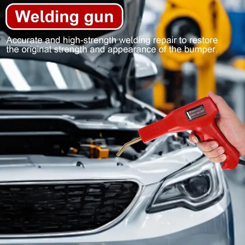 Welding Machine Car Bumper Repair Kit Hot Stapler Welder Bumper Kit For Car Repair Soldering Tool With Nails High Power For Auto