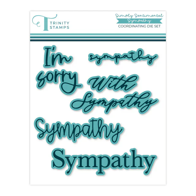 New Cutting Dies 2025 Simply Sentimental - Sympathy Clear Stamps Scrapbooking & Stamping For Paper Making Frame Card Supplies
