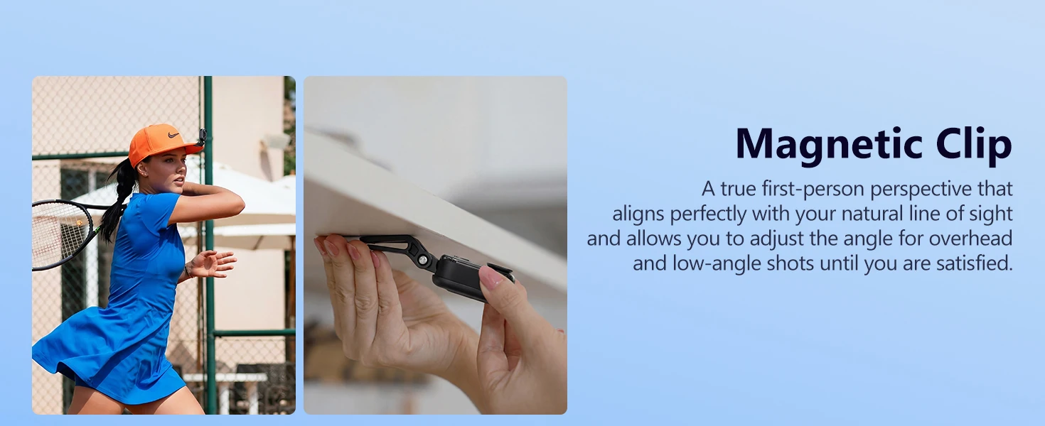 Ansvicam 4k Mini Body Camera With 6-axis Stabilization Magnetic_voghion.com
