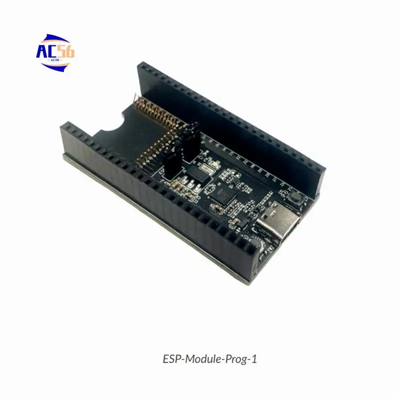 

AC56-ESP-Module-Prog-1 Горящая плинтус, предназначенная для модулей, используемых в качестве небольшой макетной платы, аналогичная к ESP32-Devkitc