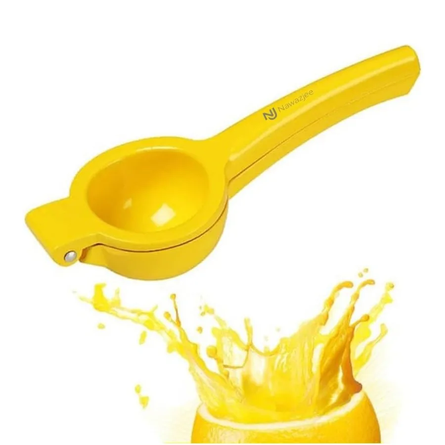 Lemon Squeezer Orange Juice Extractor Juicer Handheld Heavy Duty Sturdy Squeezer Lime Press Squeezer Seed Catcher Manual Hand J