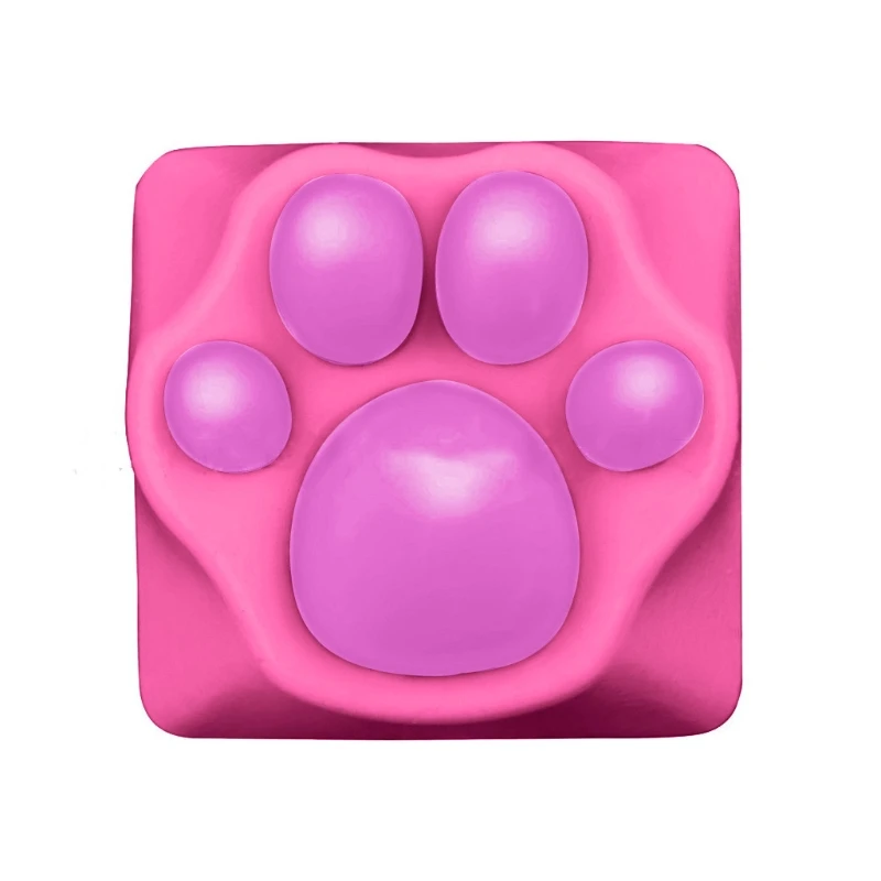 Personality for Cat Paw Keycap Metal Silicone Simulation Keycap for Cherry MX Sw