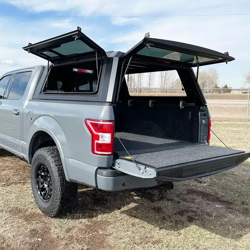 Commercial Grade Pickup Truck Canopy Heavy Duty Waterproof UV Protection Secure Customizable Bed Cover 6