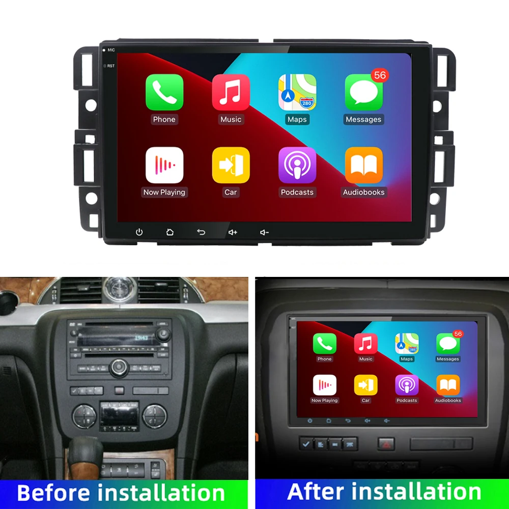 8 Inch 2Din Android Car Multimedia Player Radio for Chevrolet Silverado GMC Yukon Sierra Savana GPS Stereo Automotivo Screen DSP