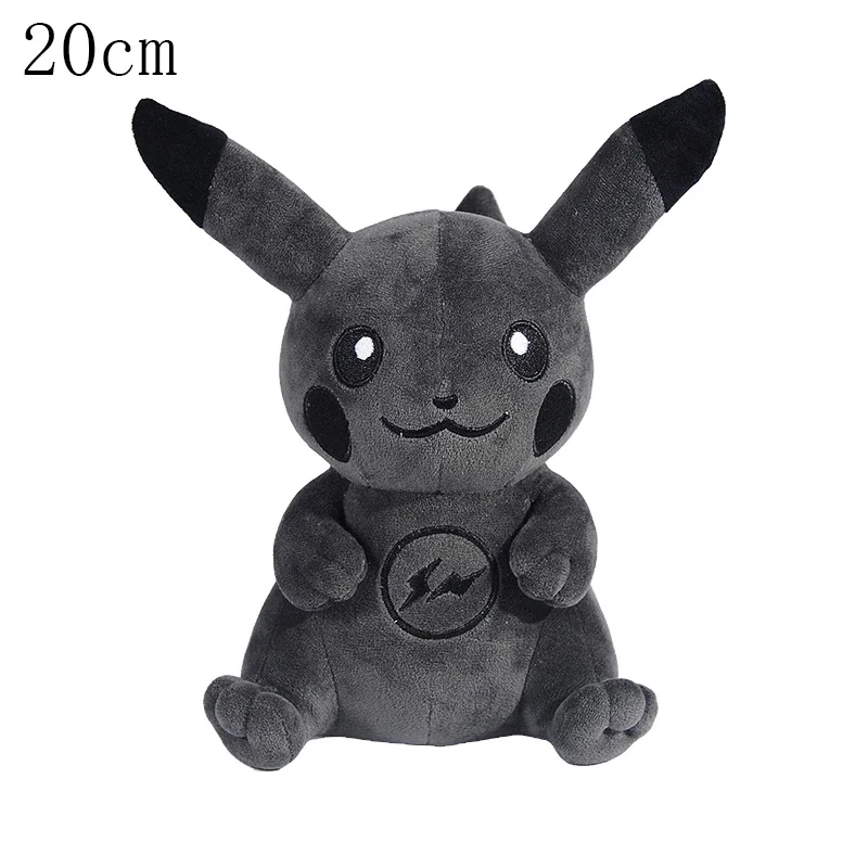 Pokemon Dark Lightning Graffiti Pikachu Pichu Niedliche Cartoon Anime Figur Gefüllte Plüsch Puppen Spielzeug Mädchen Kinder Geburtstag Weihnachten Geschenke