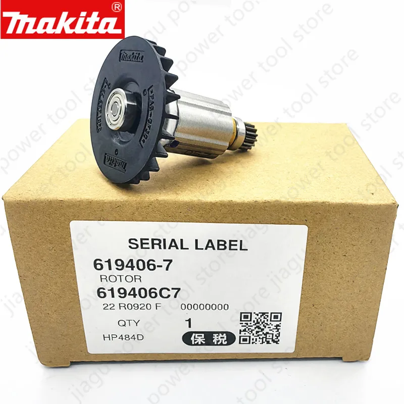 

Genuine Armature Rotor 619406-7 for Makita DDF484 DHP484 DF484D HP484D