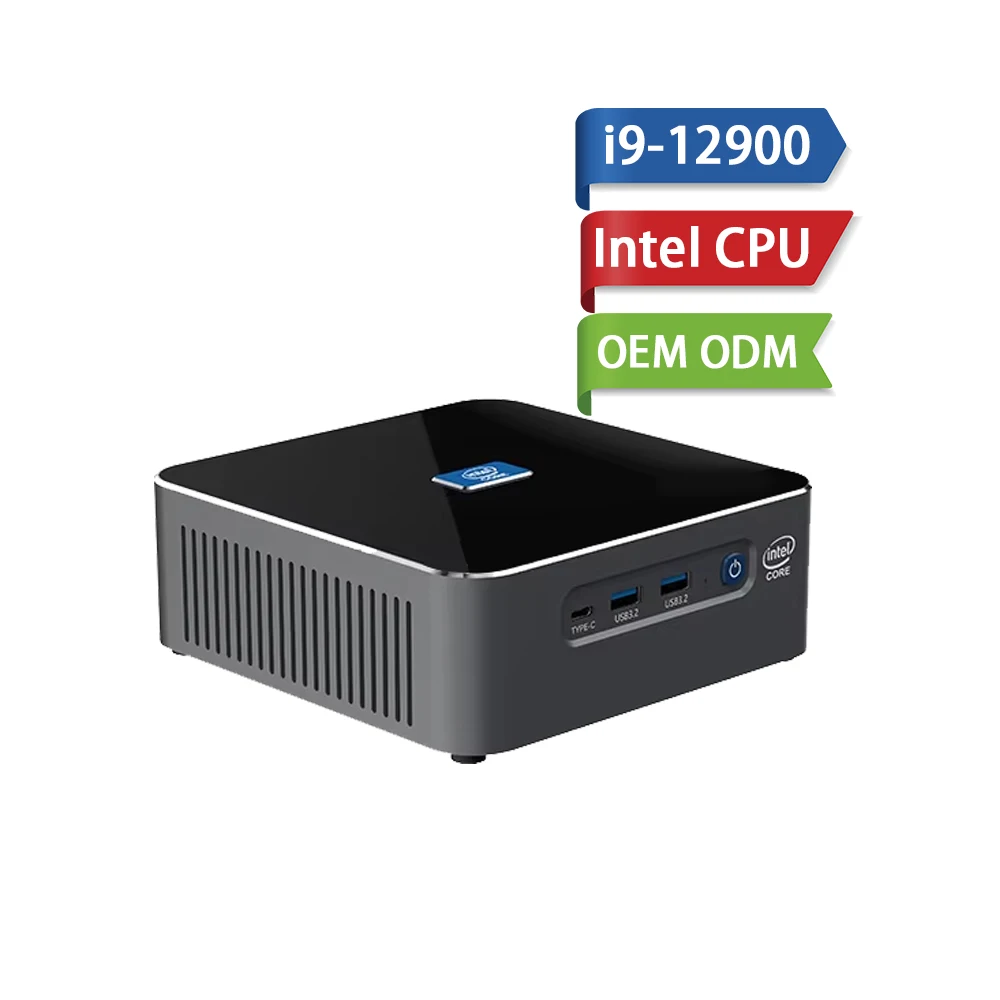 

I9 12900HK Mini PCs 16 Cores 20 Threads Support Win11 Support 3 Displays Type-c HD Gaming Computer
