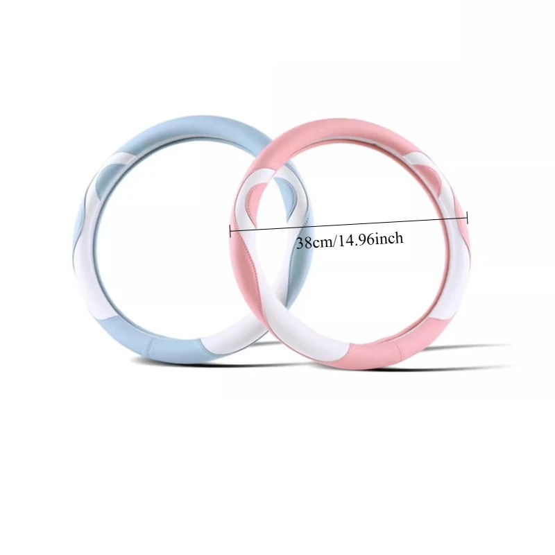 غطاء عجلة القيادة المتخصص الجديد Audi A4L - قماش ناعم، قبضة مريحة ومضادة للانزلاق