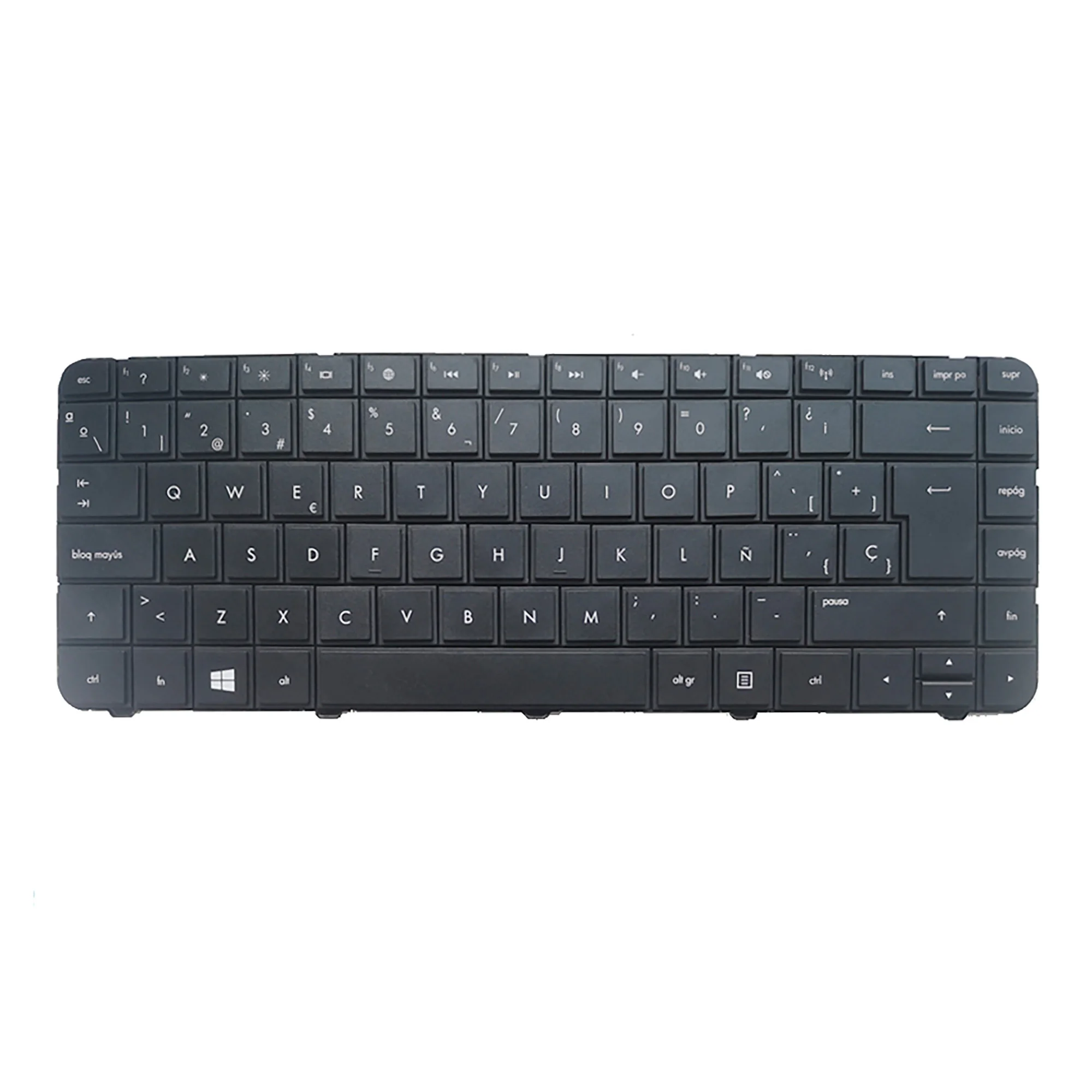 

Spanish Laptop Keyboard for Hp G6-1203Ss G6-1206Ss G6-1207Ss G6-1208Es G6-1209Ss G6-1211Ss G6-1212Ss G6-1213Es G6-1213Ss G6-1214S G6-1214Ss G6-1215Ss G6-1216Ss G6-1217Es G6-1218Es G6-1228Es G6-1250Ss G6-1251Ss