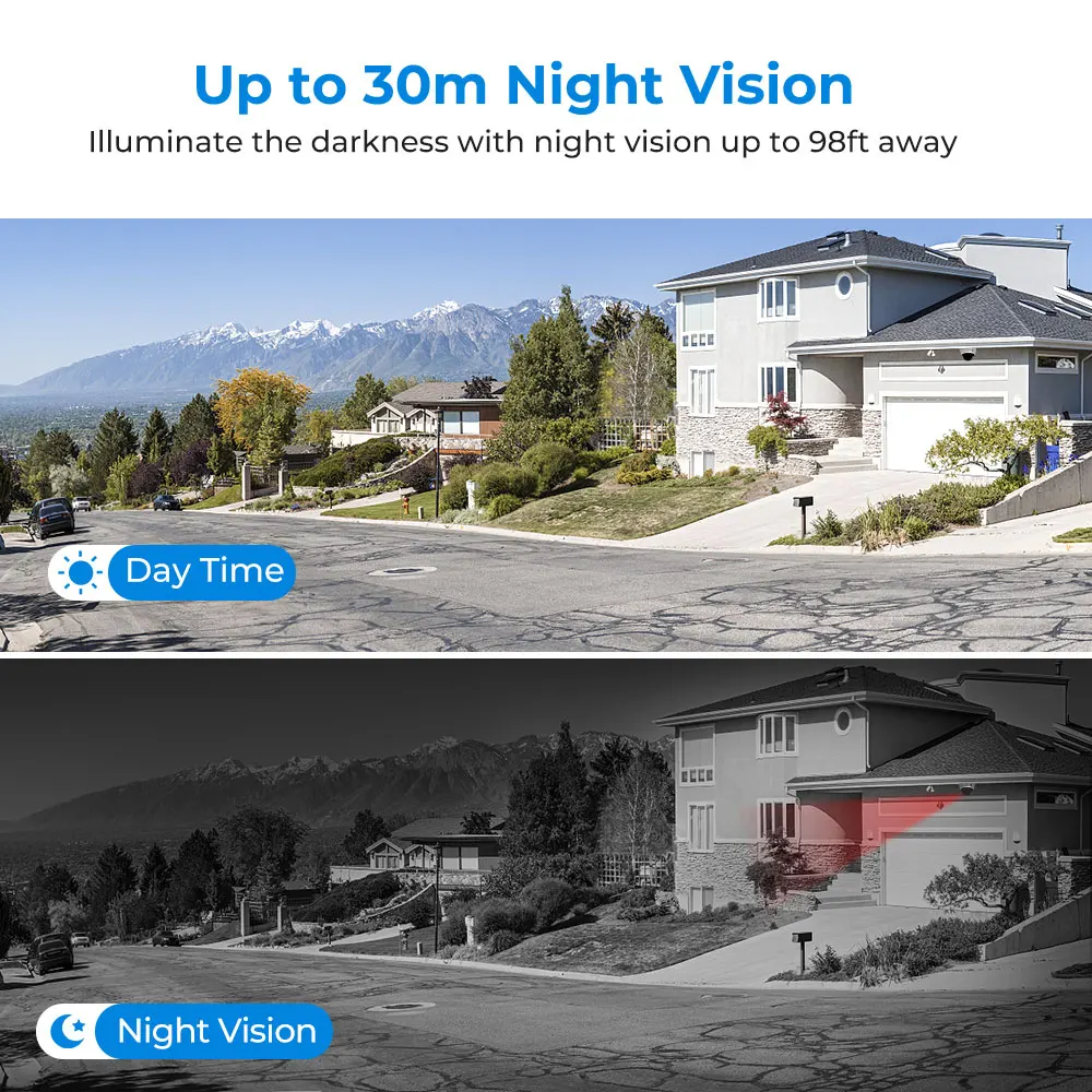 Dahua IPC-HDBW2441E-S 4MP Dome IP Camera WizSense Starlight SMD Plus Built in MIC POE IP67 IK10 for Outdoor/Indoor Hom Business view 3