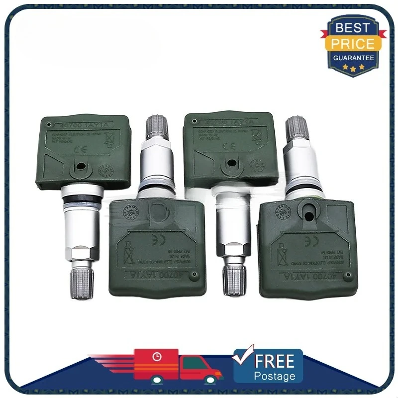 

1/4Pcs 40700-1AY1A 407001AY1A TPMS Sensor For 2009 2010 2011 Nissan GT-R Tire Pressure Monitor System Sensor 315MHZ