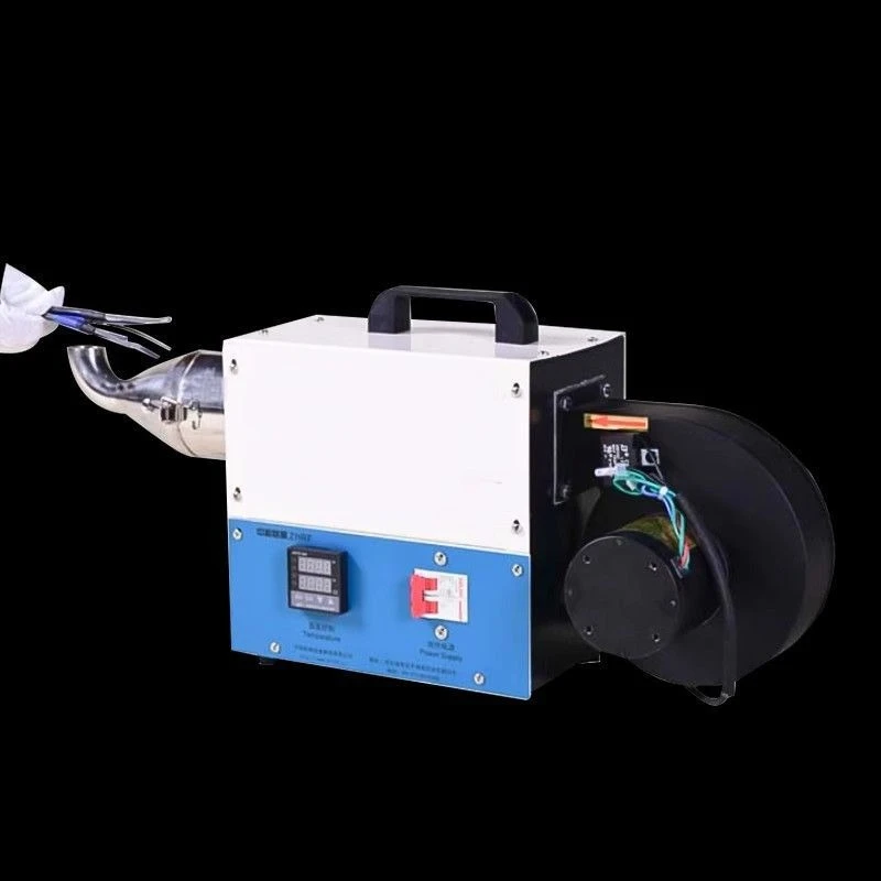 Casing film heat shrinkable tube heater, hot air heating shrinkage machine and equipment, heating gun industrial grade baking