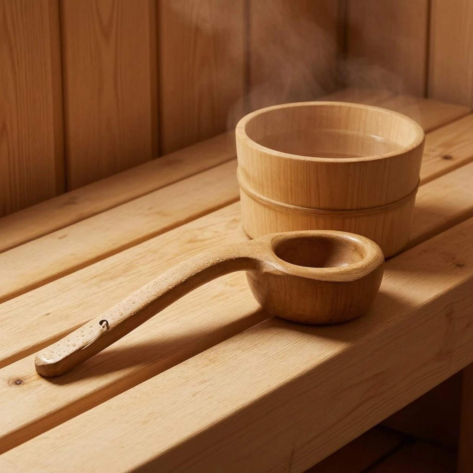 

Wooden Ladle Rounded Scoop Wood Soup Ladle Kitchen Tool Eco-Friendly