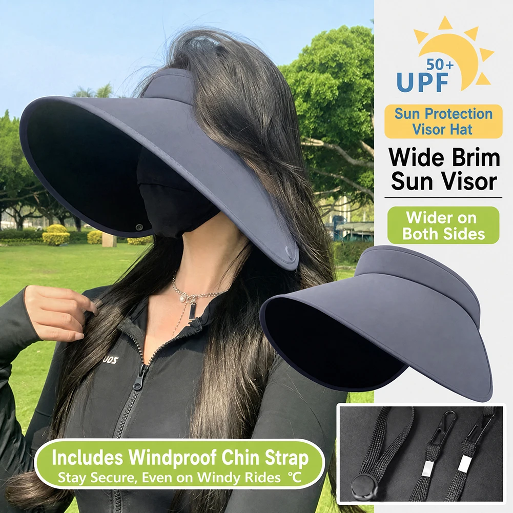 Empty Top Summer Sports Cap Breathable Empty-Top Design Prevents Overheating Outdoor Cycling Gear