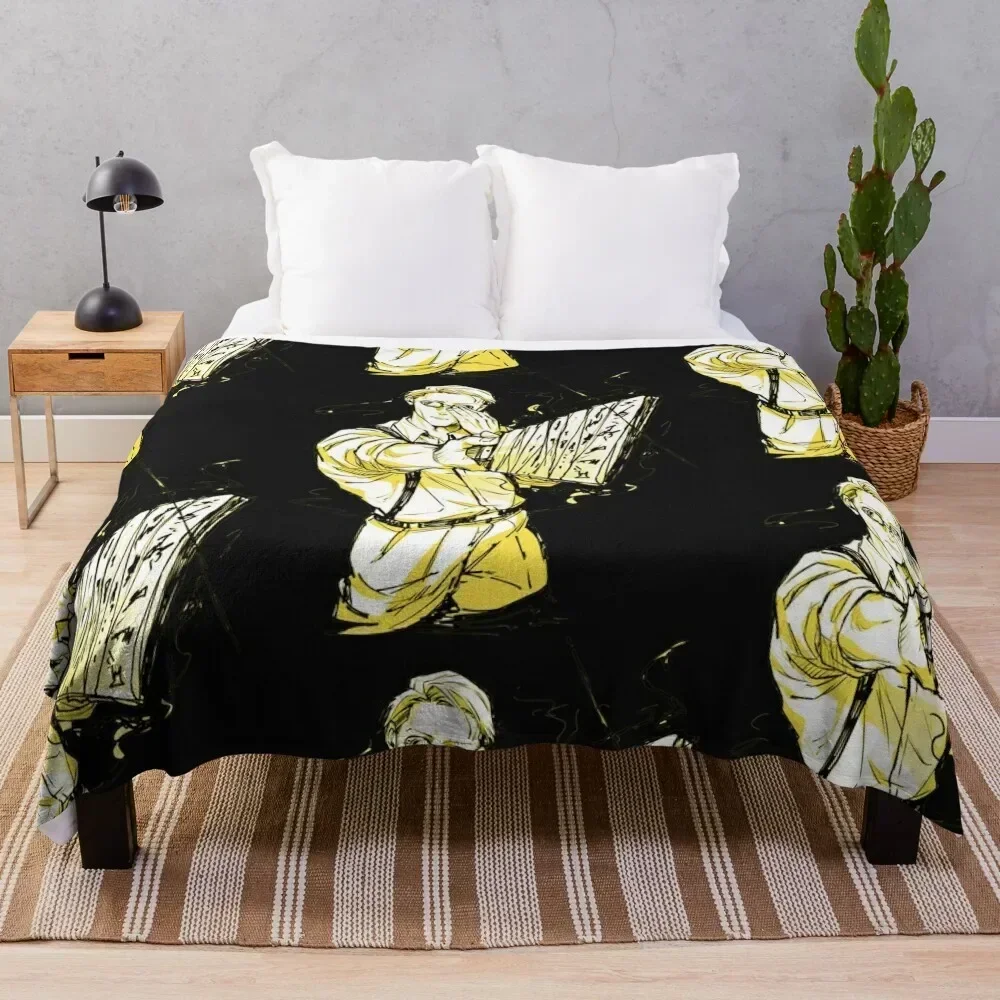 

NANAMI CURSED Classic Throw Blanket Spring Fall Cozy Throw Blanket for Couch