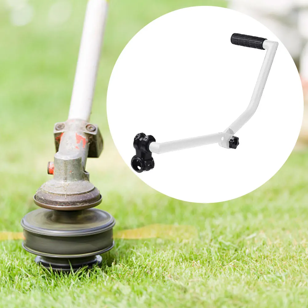 Lawn Trimmer Handle Adjustable Angle Ergonomic Extension Trimmer Grip Ergonomic Trimmer Handle for Lawn Care and Landscaping