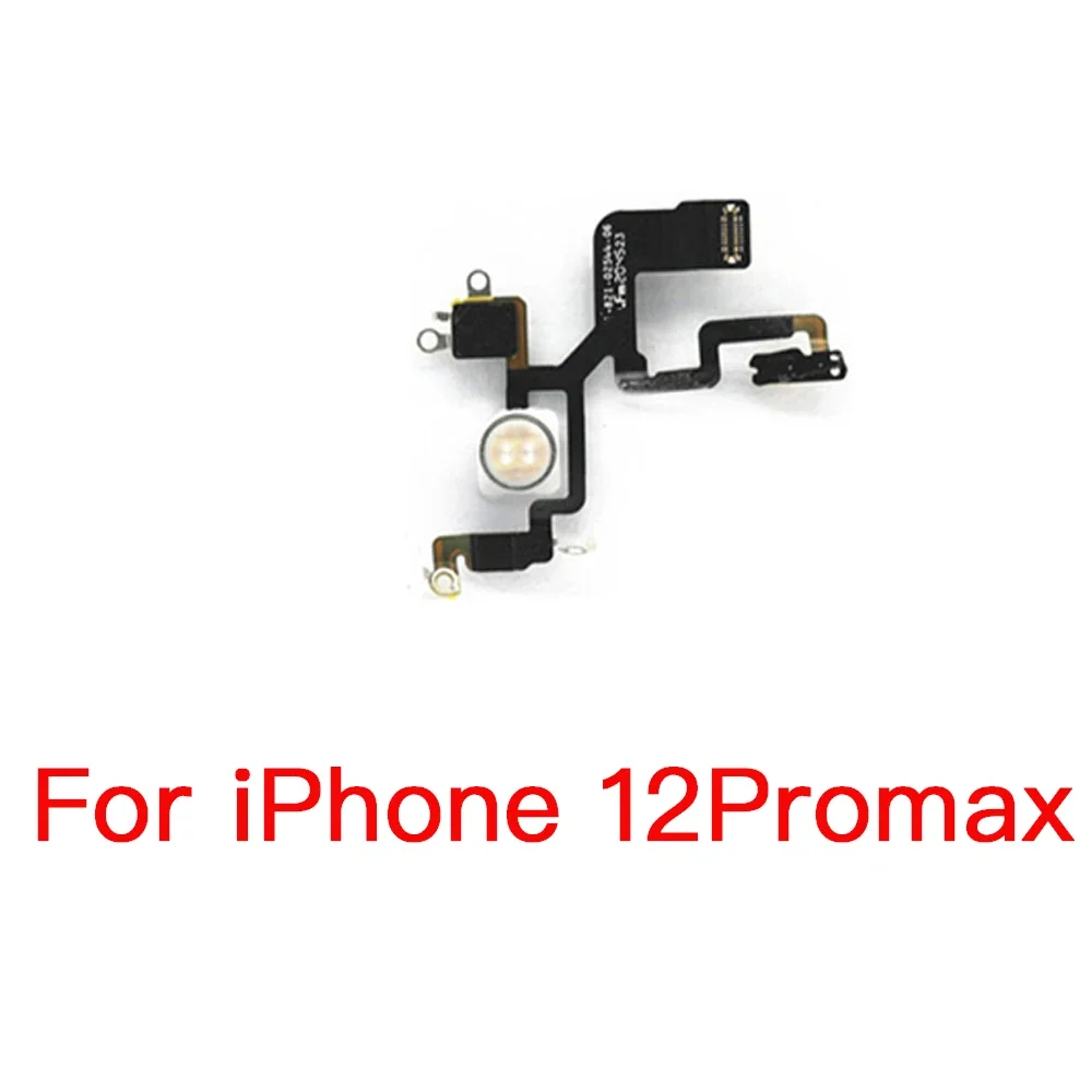 Blitzlichtsensor-Flex kabel für iPhone 12 Mini Pro Max LED-Taschenlampe mit Mikrofon reparatur ersatz *