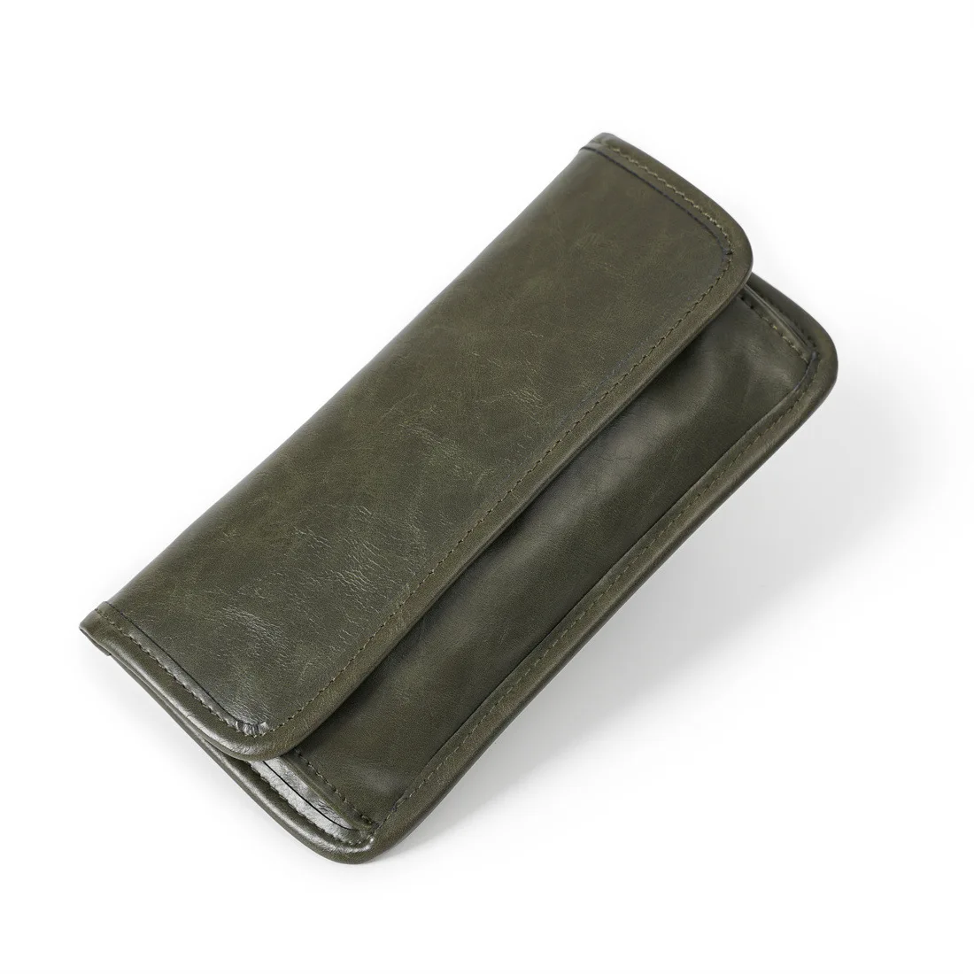 

LEBSGE Leisure Men's High Quality Pu Leather Retro Long Wallet Retro Trendy Versatile Youth Clutch Bag Multi-card Change Wallet
