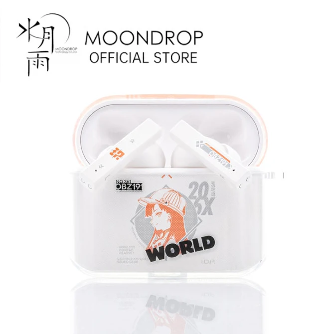  MOONDROP NEKOCAKE GRILS FRONTLINE TWS IEMs True Wireless Earphones Support ANC A2DP/AVRCP/HFP/HSP/SBC/AAC Active Noise Canceling 