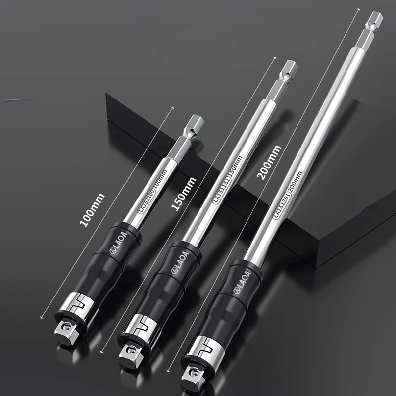 LAOA Шатун двойного назначения, электрический преобразовательный стержень, адаптер, удлиненный стержень для преобразования бит