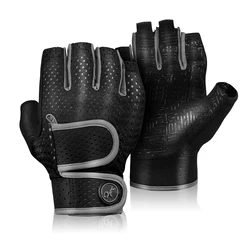 MOREOK-Gants d'entraînement pour hommes et femmes, protège-poignet, gants de sport coordonnants, gants d'équitation, coussin en gel de 3mm, mitaines de fitness, construction de batterie, haltère