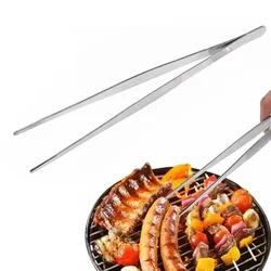 Pinze per alimenti per barbecue Clip da cucina antiscivolo Pinzette per Churrasco in acciaio inossidabile Clip Buffet Ristorante Strumenti Accessori da cucina