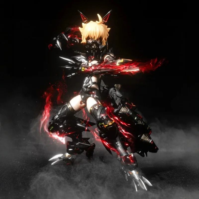 

Новая версия Nuclear Matrix Crazy Wolf Special Edition Limited Color Ver. Фигурка Night Shadow Wolf с дополнительными аксессуарами