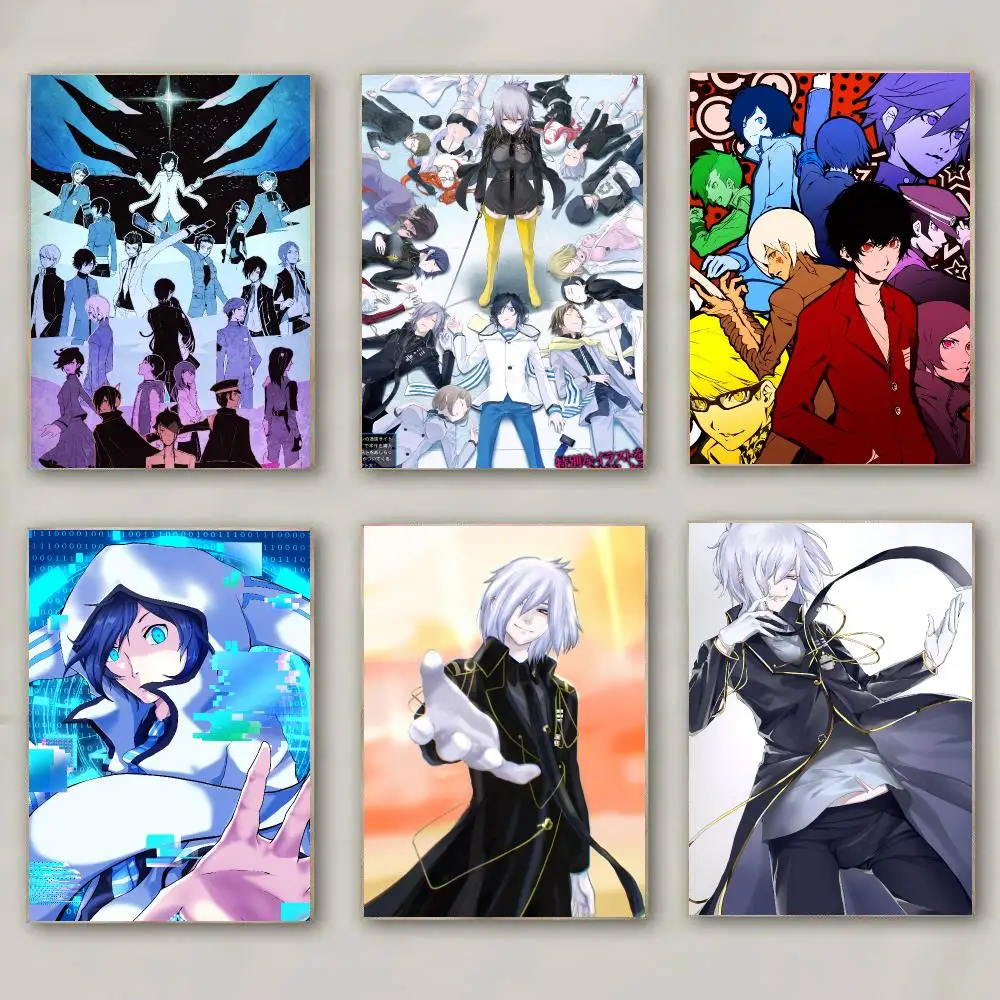 anime D-Devil Survivor 2 The Animation-N Poster Modern Wall Decal for Living Room Cafe Office Bar and Bedroom