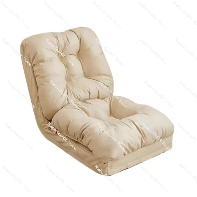 

Lazy Sofa Reclining Sleepable Bed Backrest Single Chair Bedroom Tatami Chair Balcony Folding Small Sofa