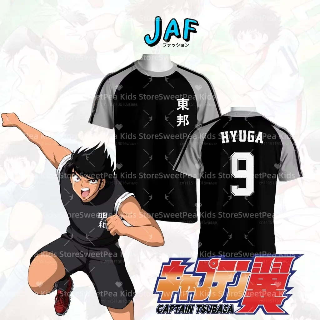 Nuevo Conjunto de Uniforme de Fútbol Retro del Anime Captain Tsubasa para Niños y Adultos, Nankatsu, Tsubasa, Toho, Hyuga, Misaki, Wakabayashi