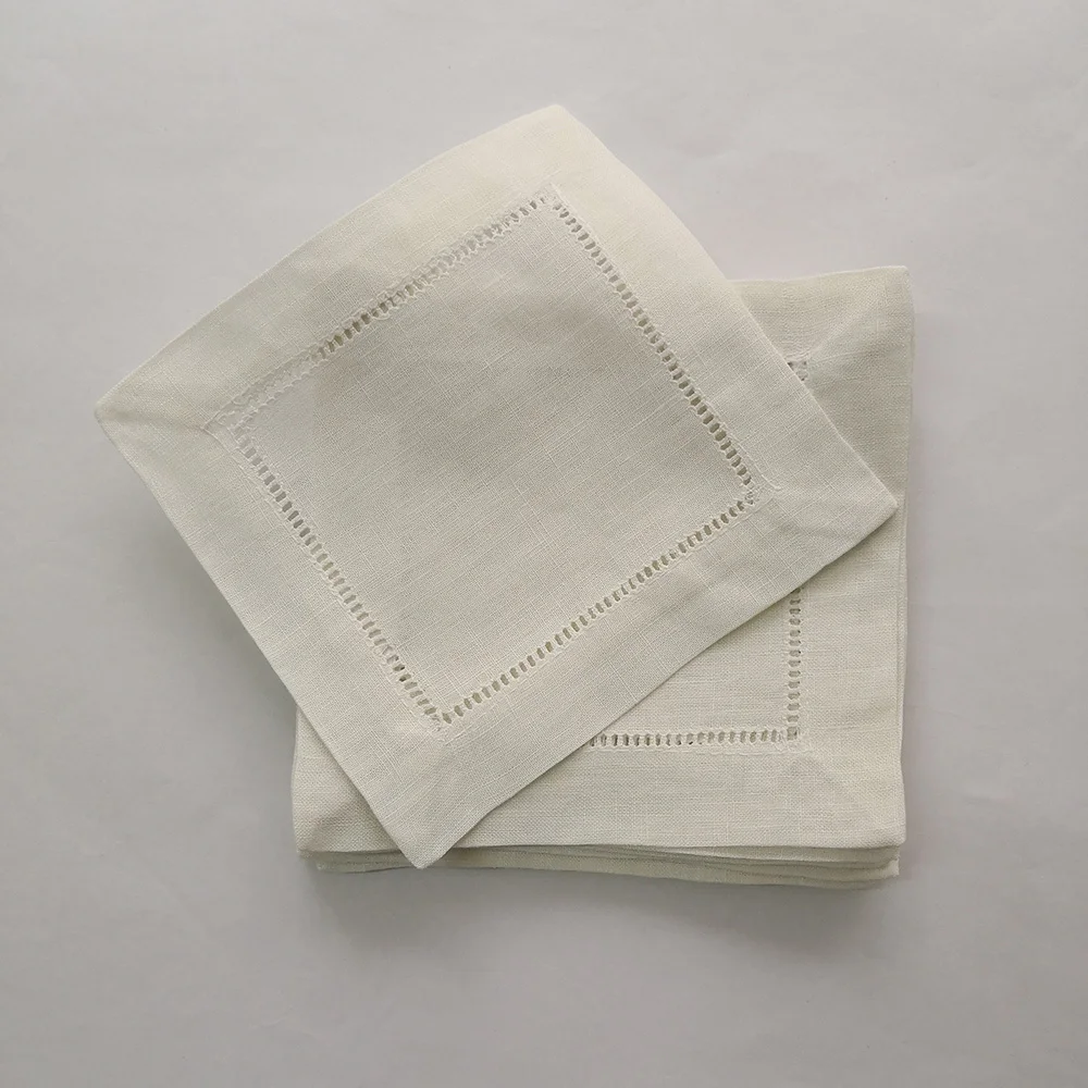 N068-6 White Linen 12 pieces 6\