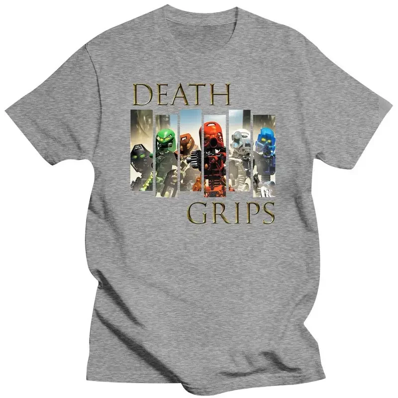 White For Men Women Unisex Men Women Tops T-Shirt New Death Grips Bionicle Toa Mata Tops Tee T Shirt  oversized t shirt