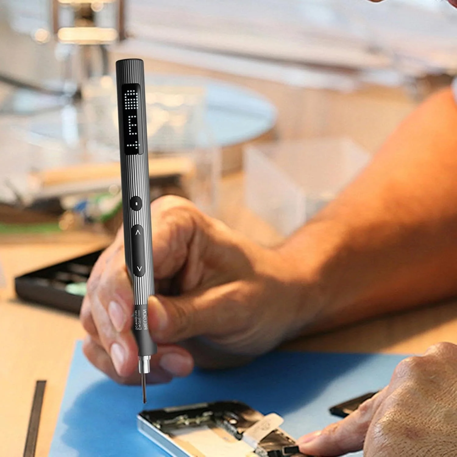 1set Electric Screwdriver Set, Electric Screwdriver Set - 50 in 1 Precision Screwdriver Set, 3 Torque Settings, Repair Tool Kit