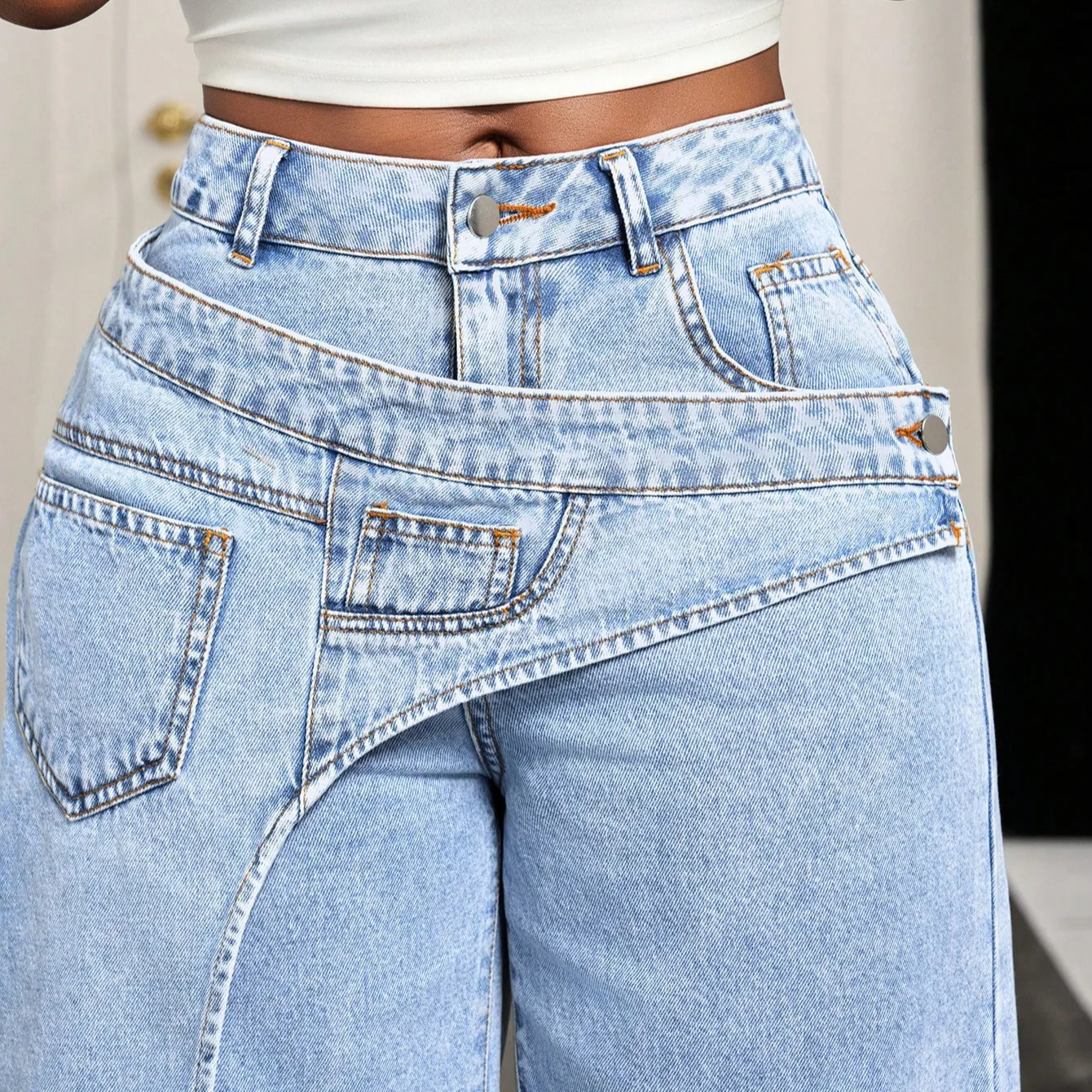 Denim-Hose für Damen, Vintage- – Summer Clothing Work Bewertung und Preis