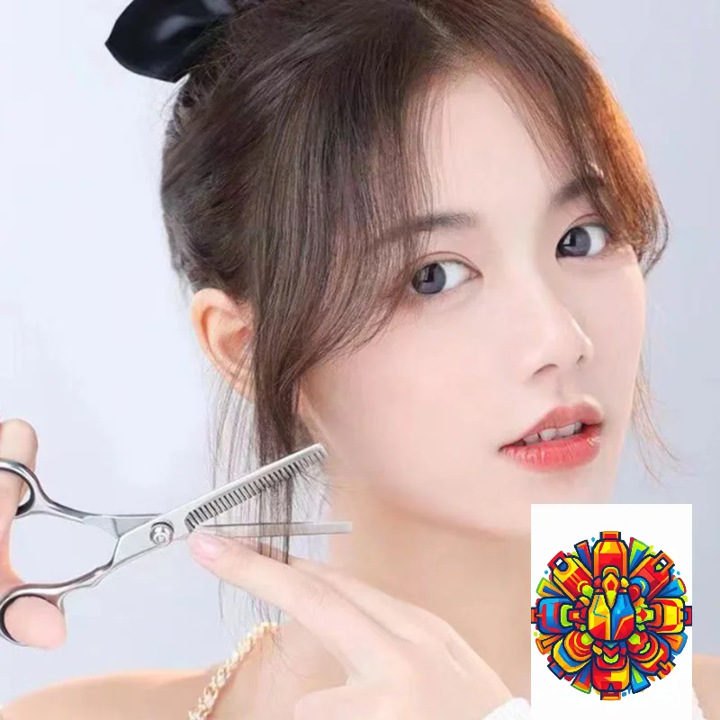 6 Inch Professional Hairdressing Scissors Barber Cutting Thinning Shears For Salon Home Hair Styling DIY Haircut Spare Part