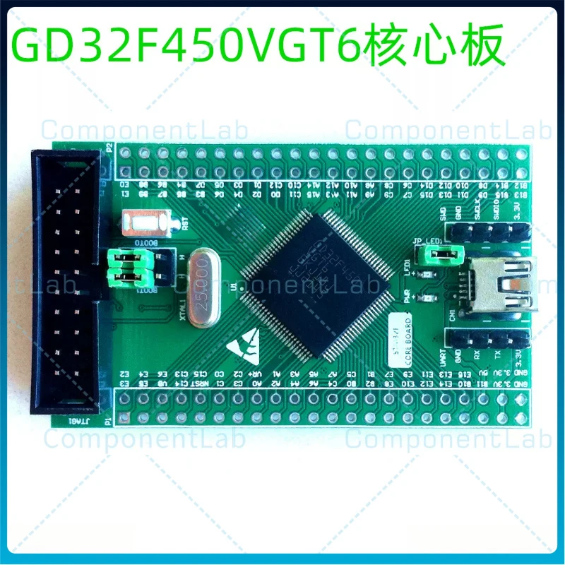 GD32F450VGT6 Core Board for GigaDevice Cortex‑M4 200MHz Minimal System Development Learning Board GD32F450VG Mini