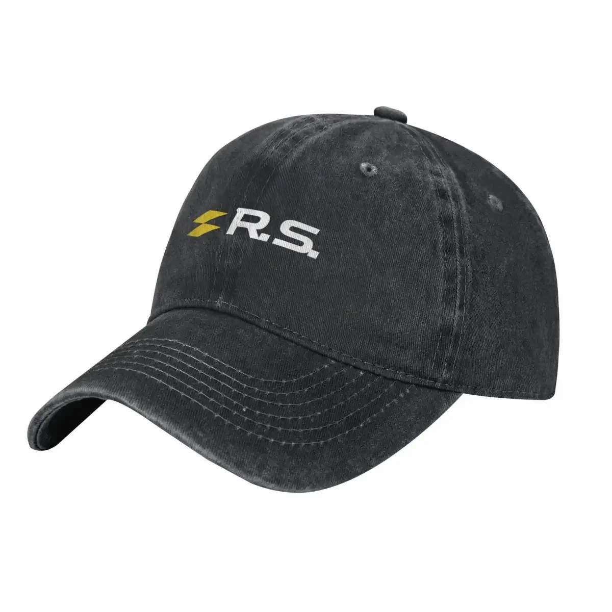 Casquette de Baseball avec Logo RS (jaune-blanc) pour hommes et femmes, casquette militaire DulCap personnalisée