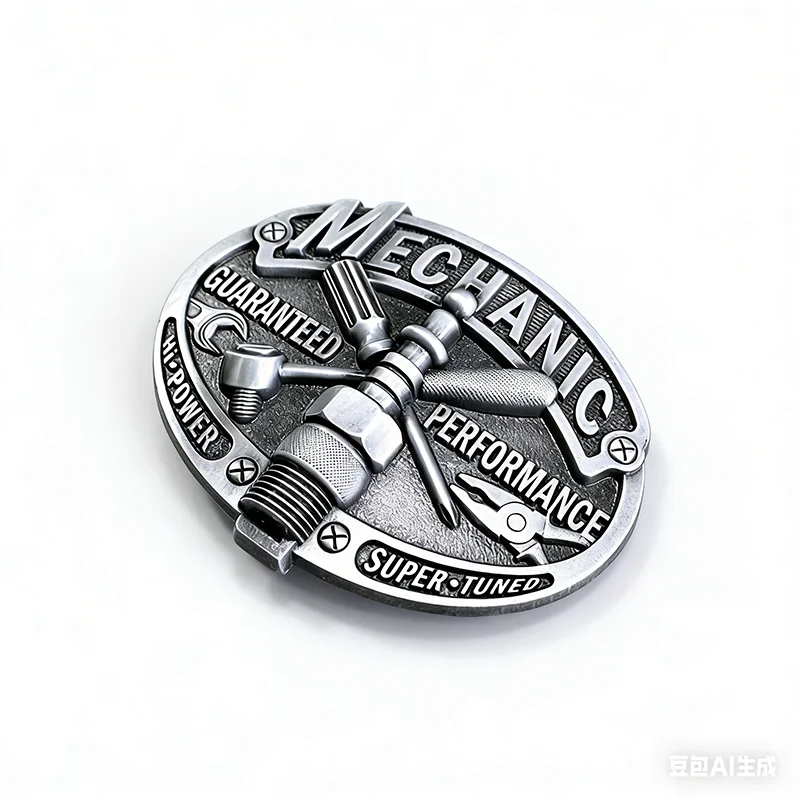 Vintage Mechanic Trades Tradesman Belt Buckle also Stock in US Gurtelschnalle Boucle de ceinture BUCKLE-WT148AS Free Shipping