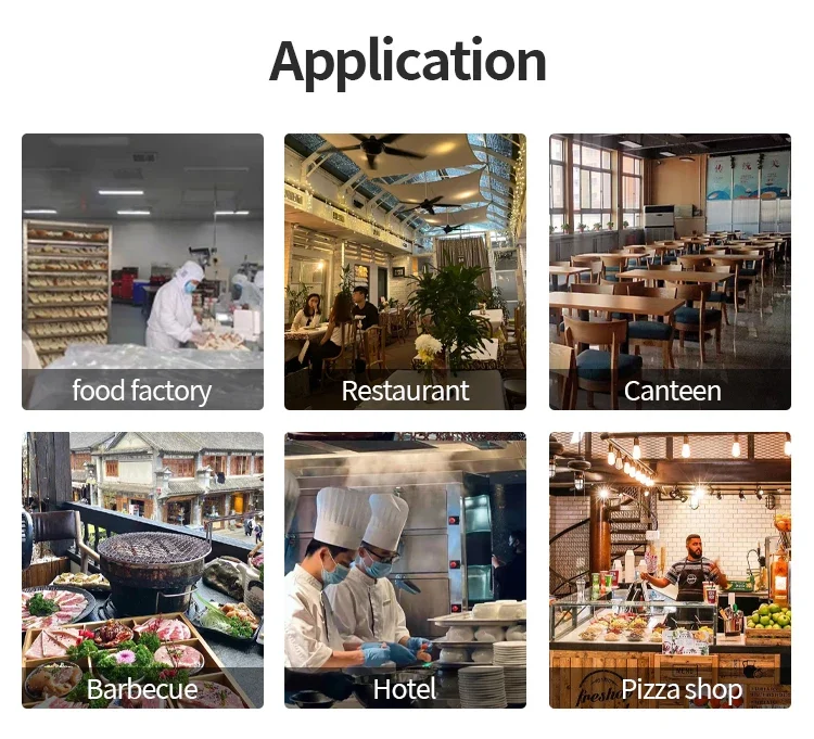 حار بيع الفولاذ المقاوم للصدأ جدار المطبخ هود التصميم التجاري مطعم طباخ معدات المطبخ