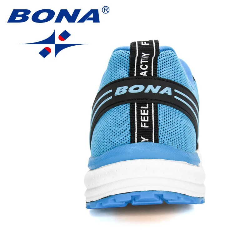 BONA New Popular Style Men Running Mesh Weaving Upper Sport Shoes ventilate Jogging Walking Sneakers Lace Up Free Shipping