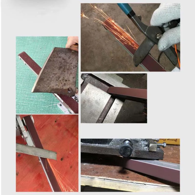 Smerigliatrice angolare fai da te mini lucidatura smerigliatrice angolare lucidata modifica macchina per carta vetrata Refit lavorazione dei metalli staffa affilata lucidata
